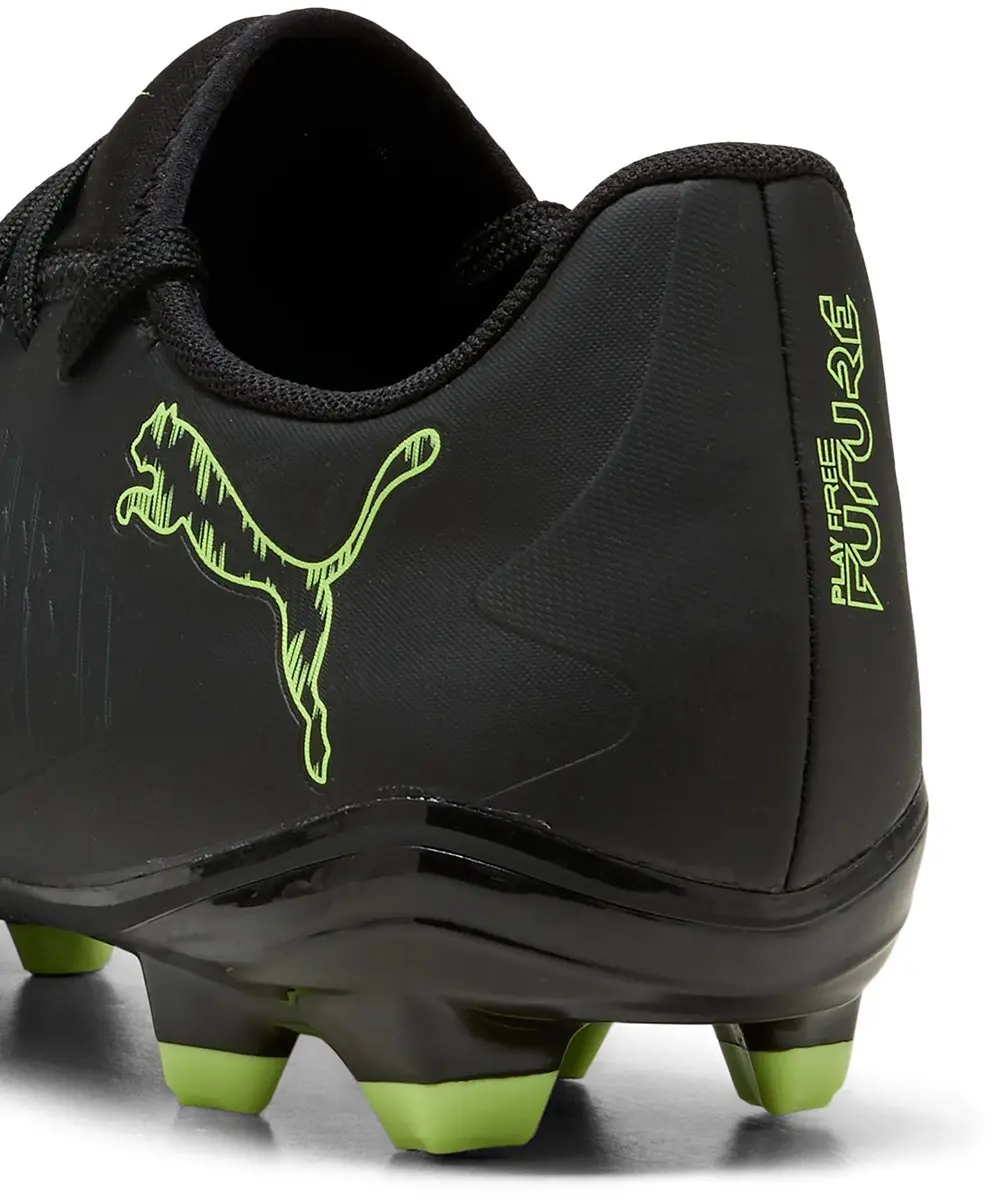 Puma Future 8 Play FG/AG Voetbalschoenen - Zwart/Geel - afbeelding 4 van 6