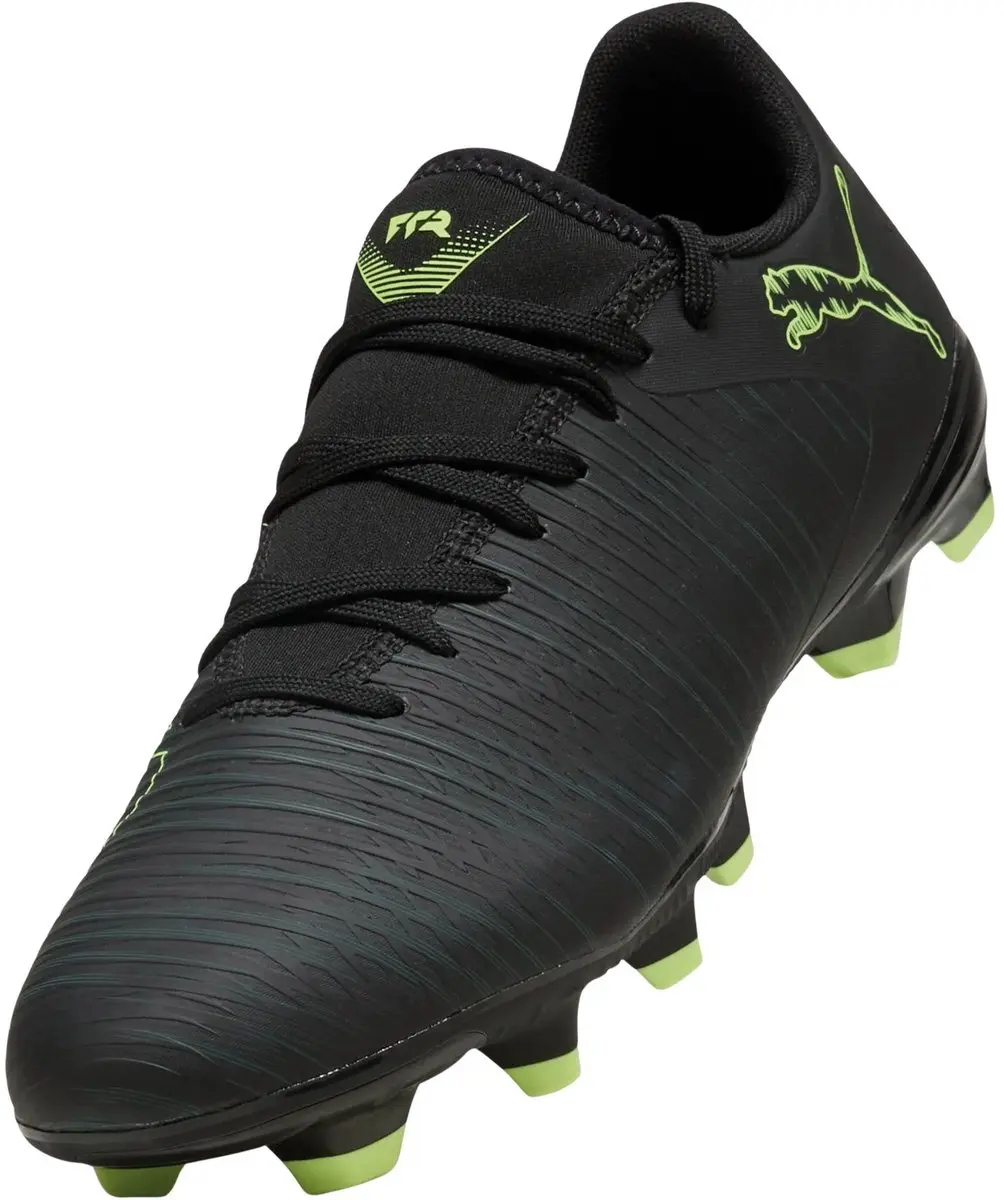 Puma Future 8 Play FG/AG Voetbalschoenen - Zwart/Geel - afbeelding 6 van 6