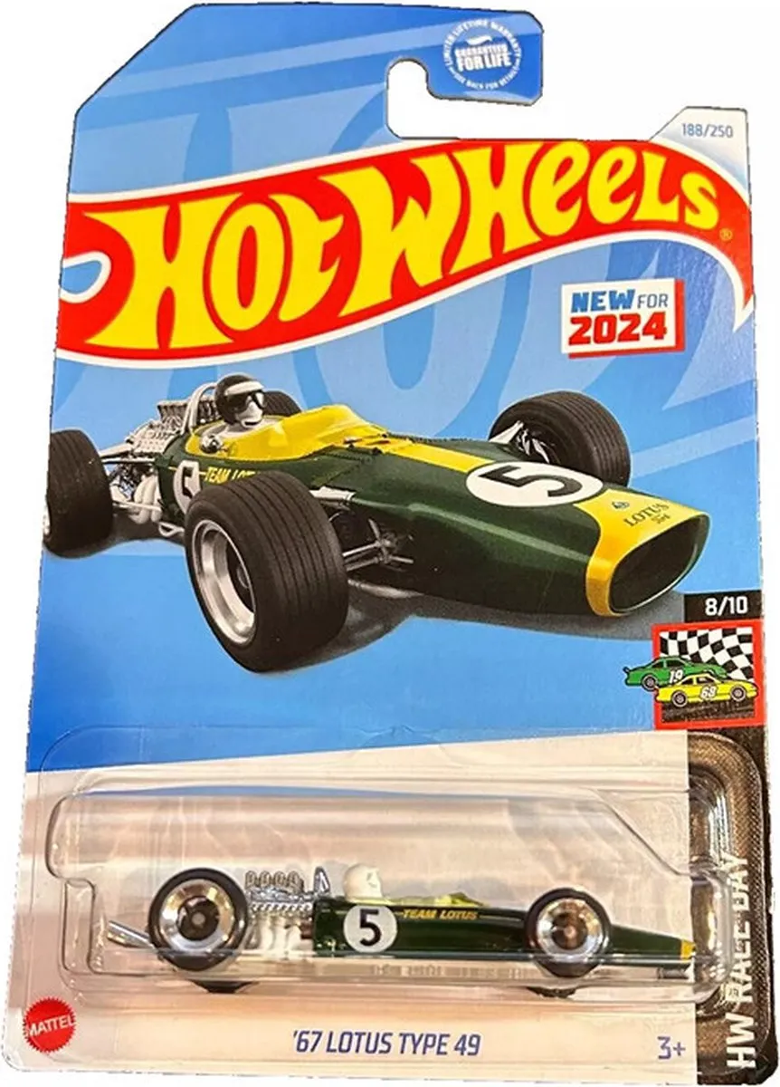 Hot Wheels Lotus '67 Type 49 Racing Green 1:64