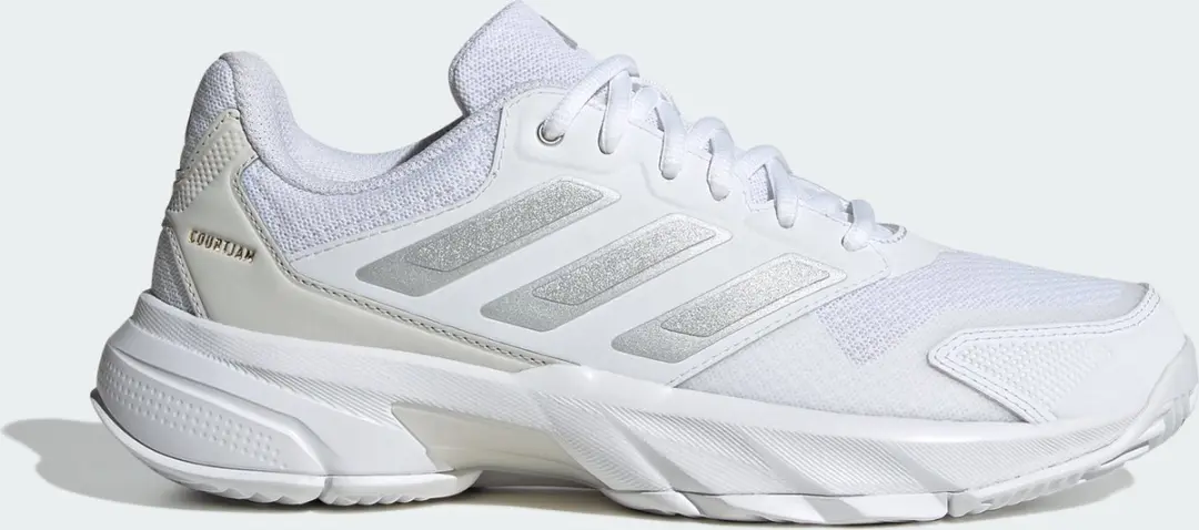 adidas CourtJam Control 3 Tennisschoenen - Wit - afbeelding 4 van 6