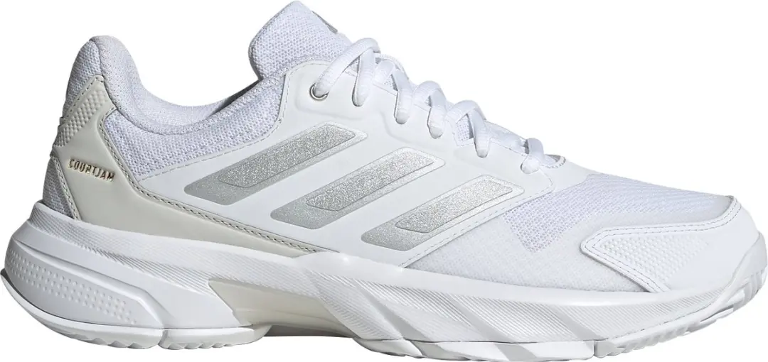 adidas CourtJam Control 3 Tennisschoenen - Wit - afbeelding 6 van 6