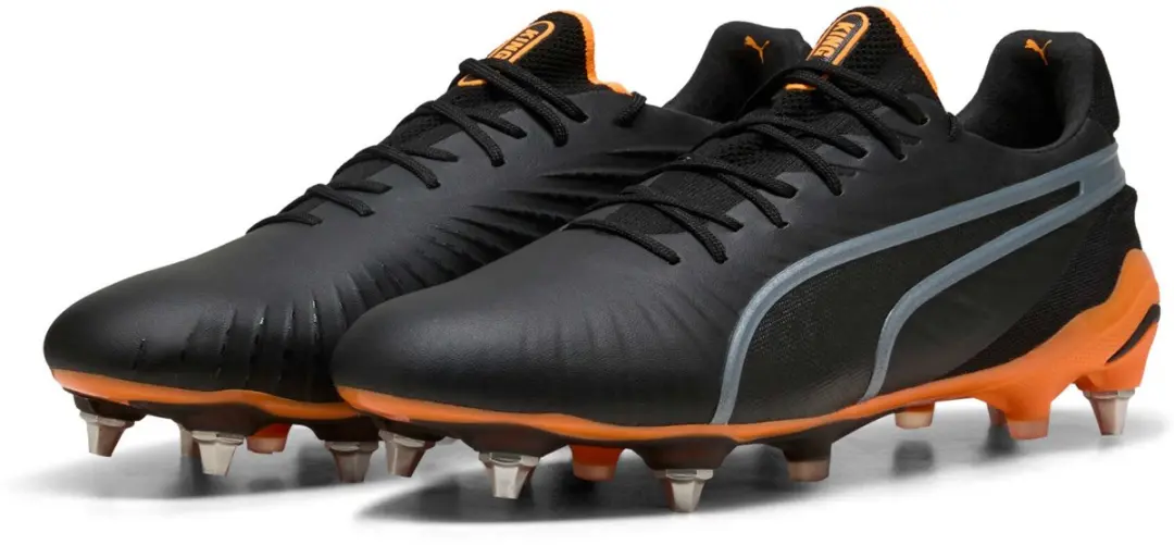 Puma King Ultimate SG Voetbalschoenen 46 - Zwart