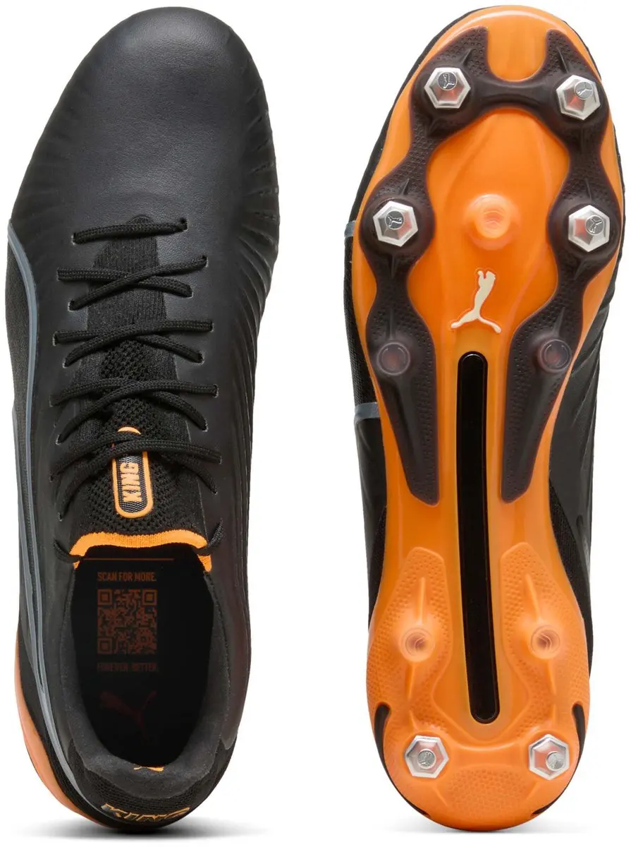 Puma King Ultimate SG Voetbalschoenen 46 - Zwart