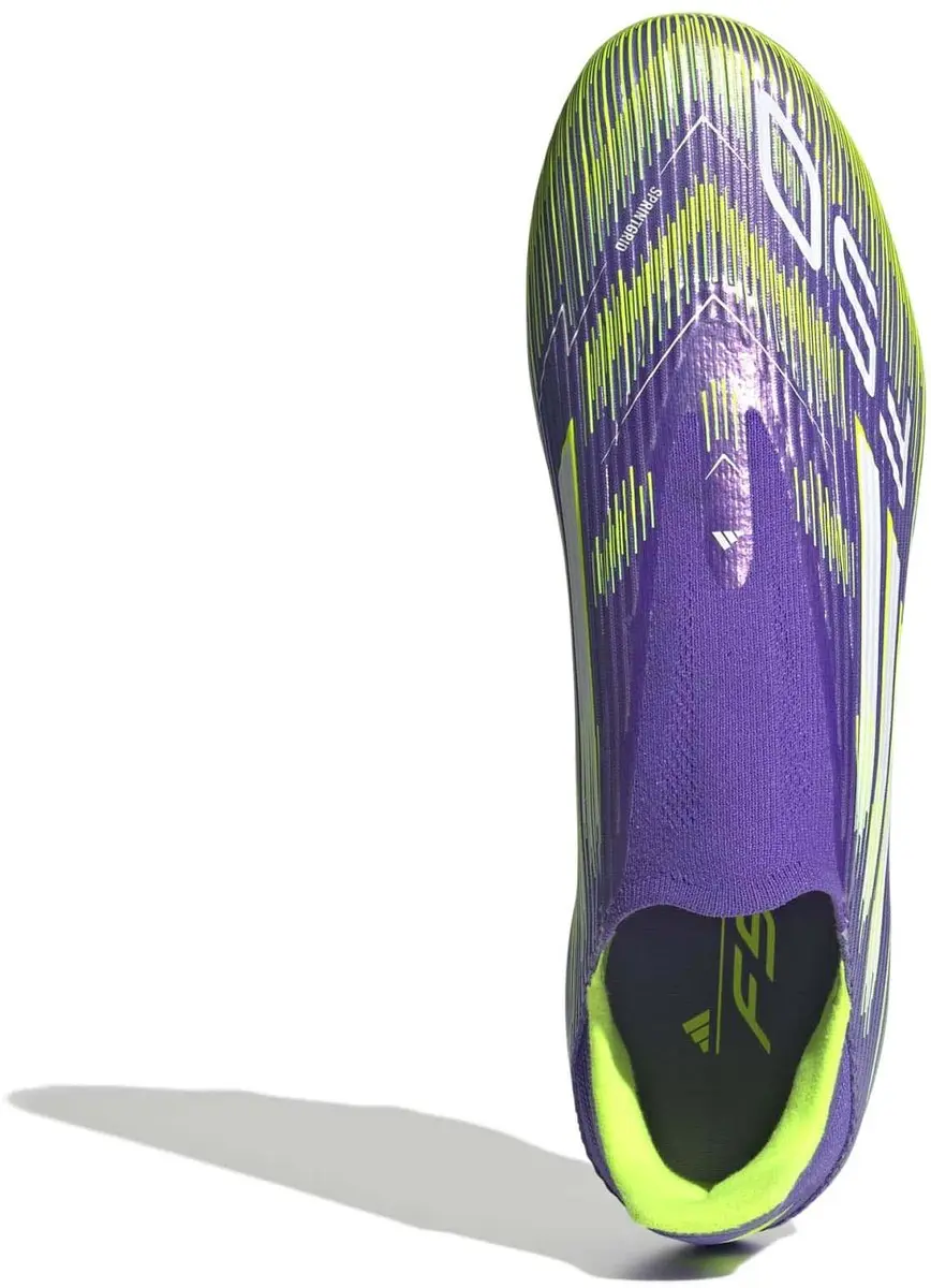 Adidas Performance F50 League Laceless Voetbalschoenen FG - Paars