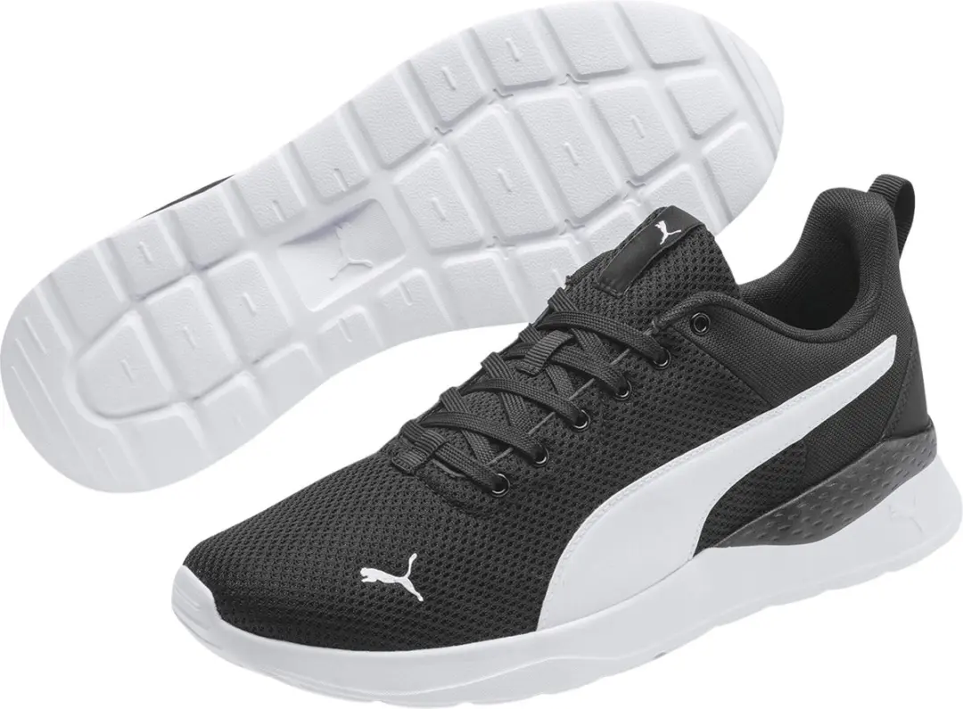 PUMA Anzarun Lite Unisex Sneakers - Zwart/Wit - 42.5 - afbeelding 2 van 6