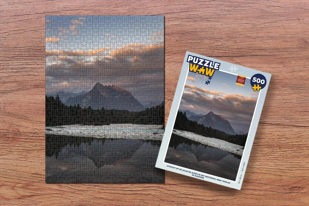 PuzzleWow Legpuzzel Julische Alpen 500 Stuks