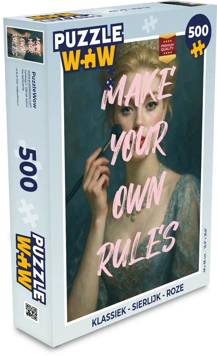 PuzzleWow Legpuzzel 500 Stuks
