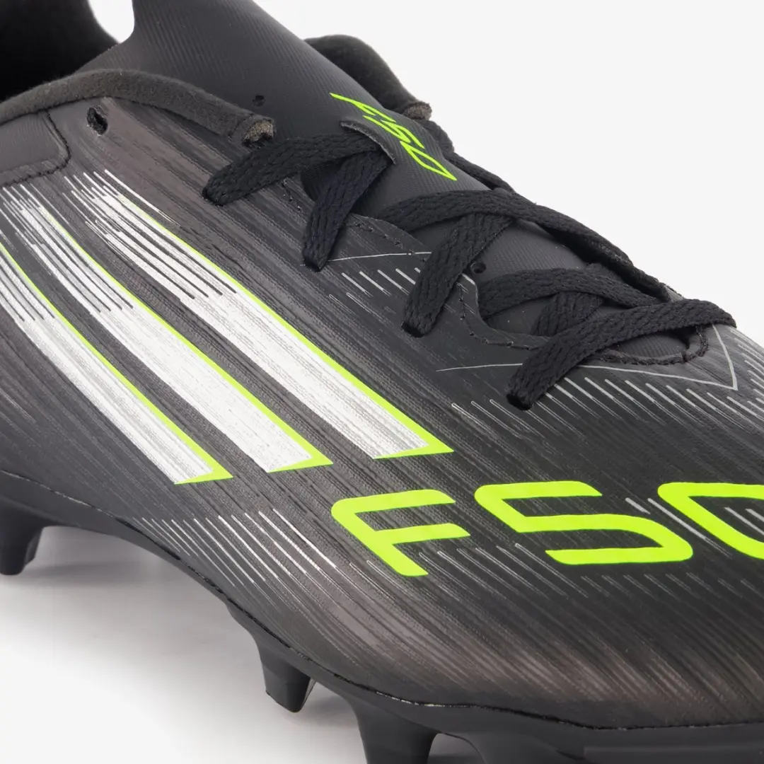 adidas Performance F50 Club Firm Ground Voetbalschoenen 45 1/3 - Zwart - afbeelding 6 van 6