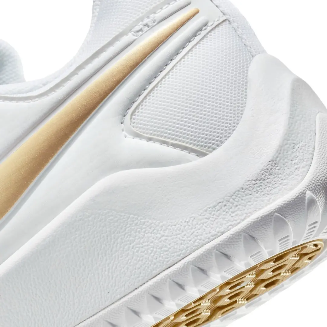 Nike Zoom Hyperace 2 LE Sportschoenen - Wit/Goud - 35.5 - afbeelding 4 van 6