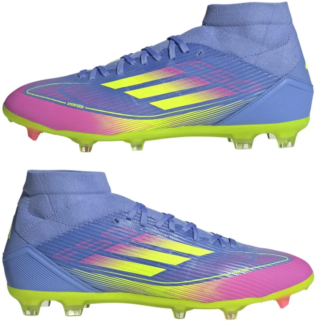 Adidas F50 League FG Voetbalschoenen Ji0436 - Blauw - Maat 43 1/3