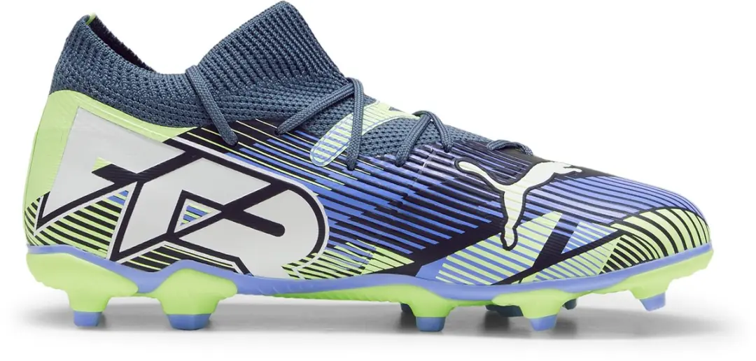 PUMA Future 7 Match FG/AG Jr Sportschoenen 36 - Grijs/Wit/Roze
