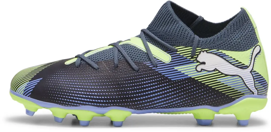 PUMA Future 7 Match FG/AG Jr Sportschoenen 36 - Grijs/Wit/Roze