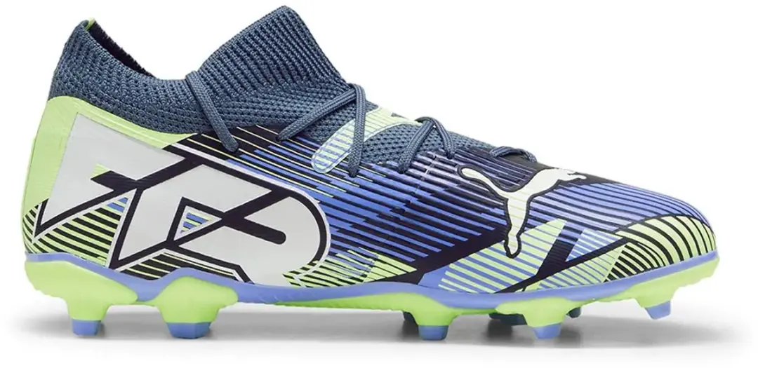 PUMA Future 7 Match FG/AG Jr Sportschoenen 36 - Grijs/Wit/Roze