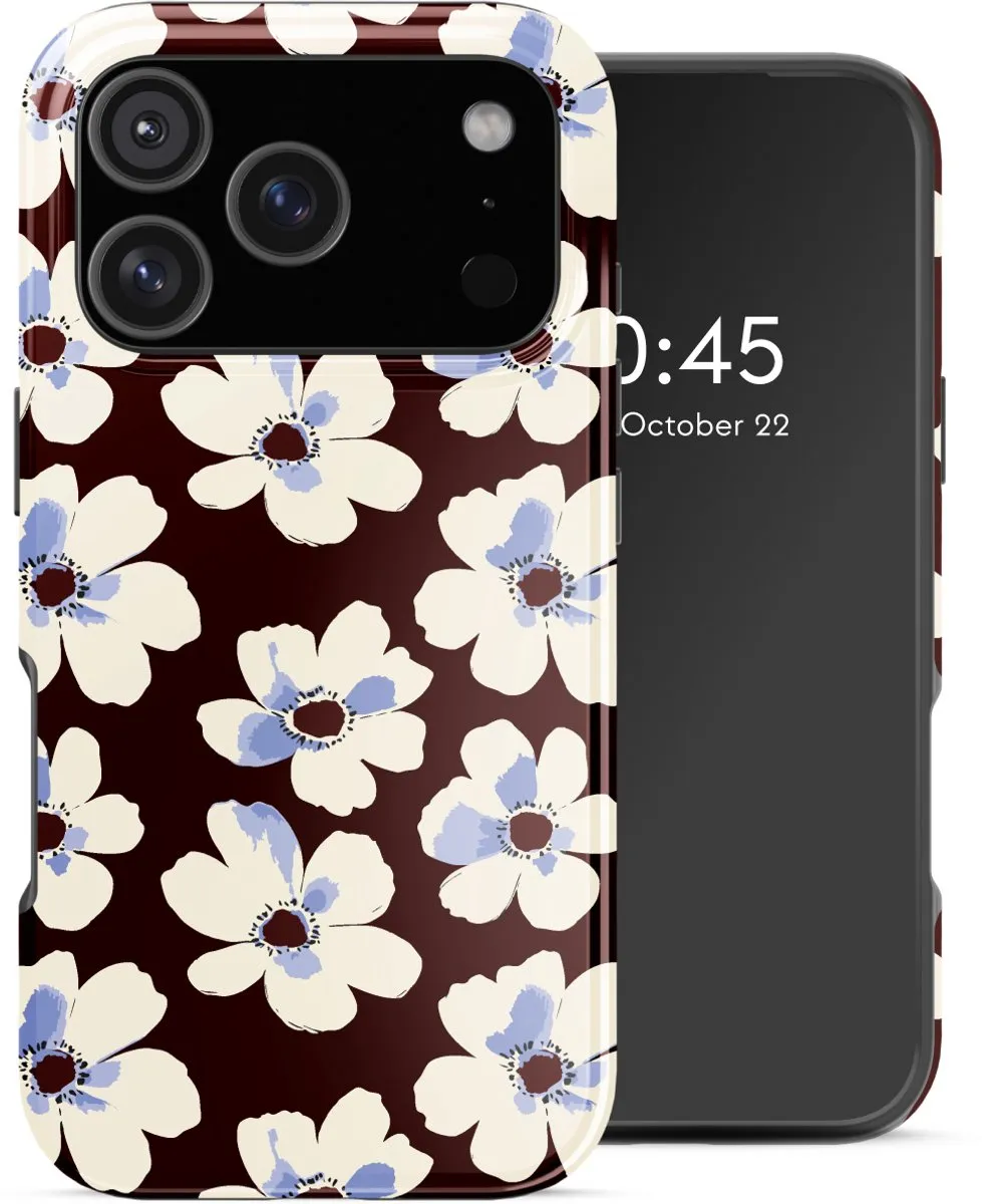 Selencia iPhone 17 Pro Hoesje Choco Flower Pop