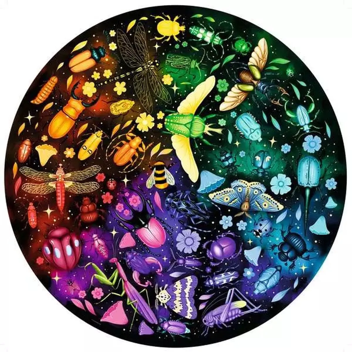 Ravensburger Circle of Colors Insects Legpuzzel 500 Stuks - Multicolor