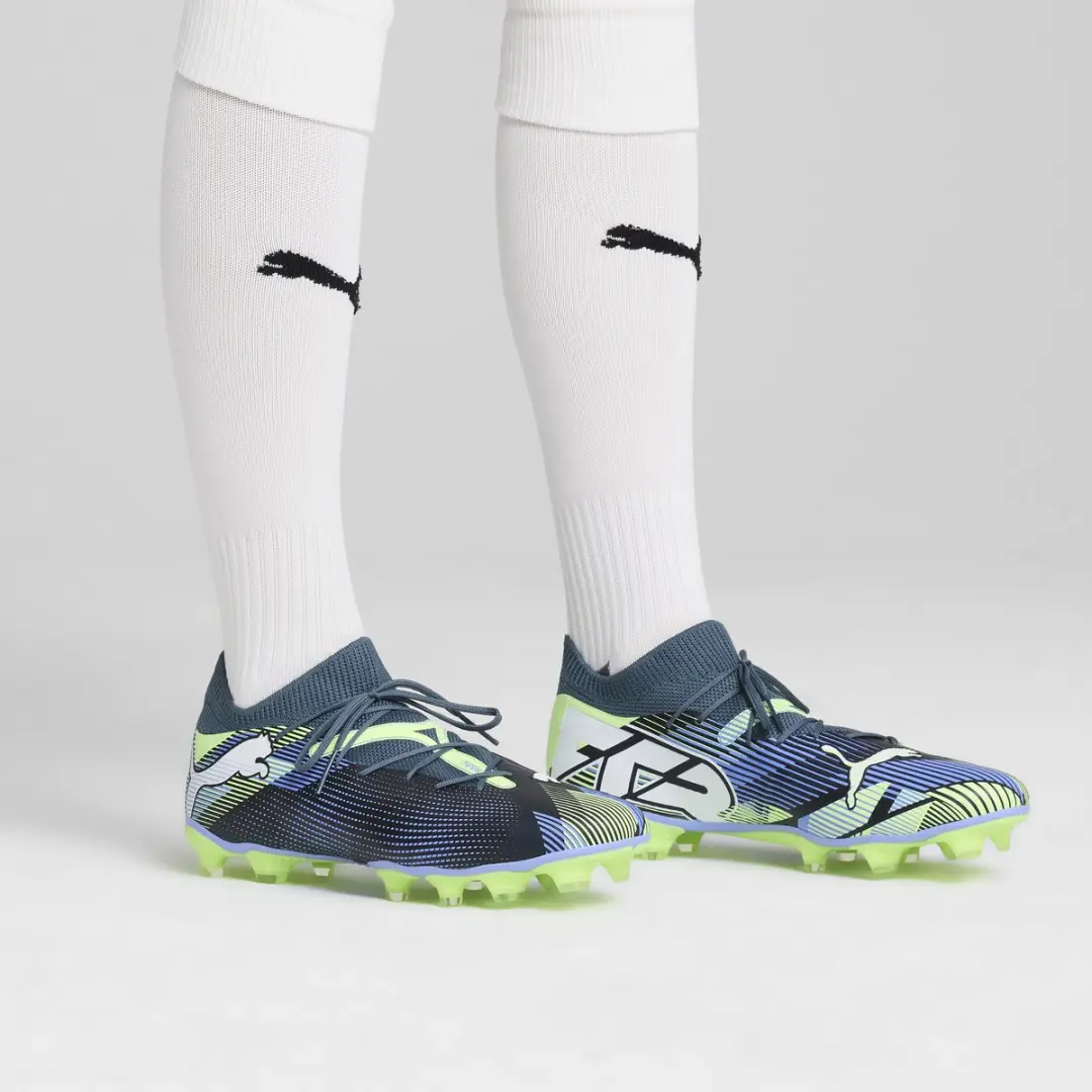 Puma Future 7 Match FG/AG Sportschoenen 46 - Gray Skies
