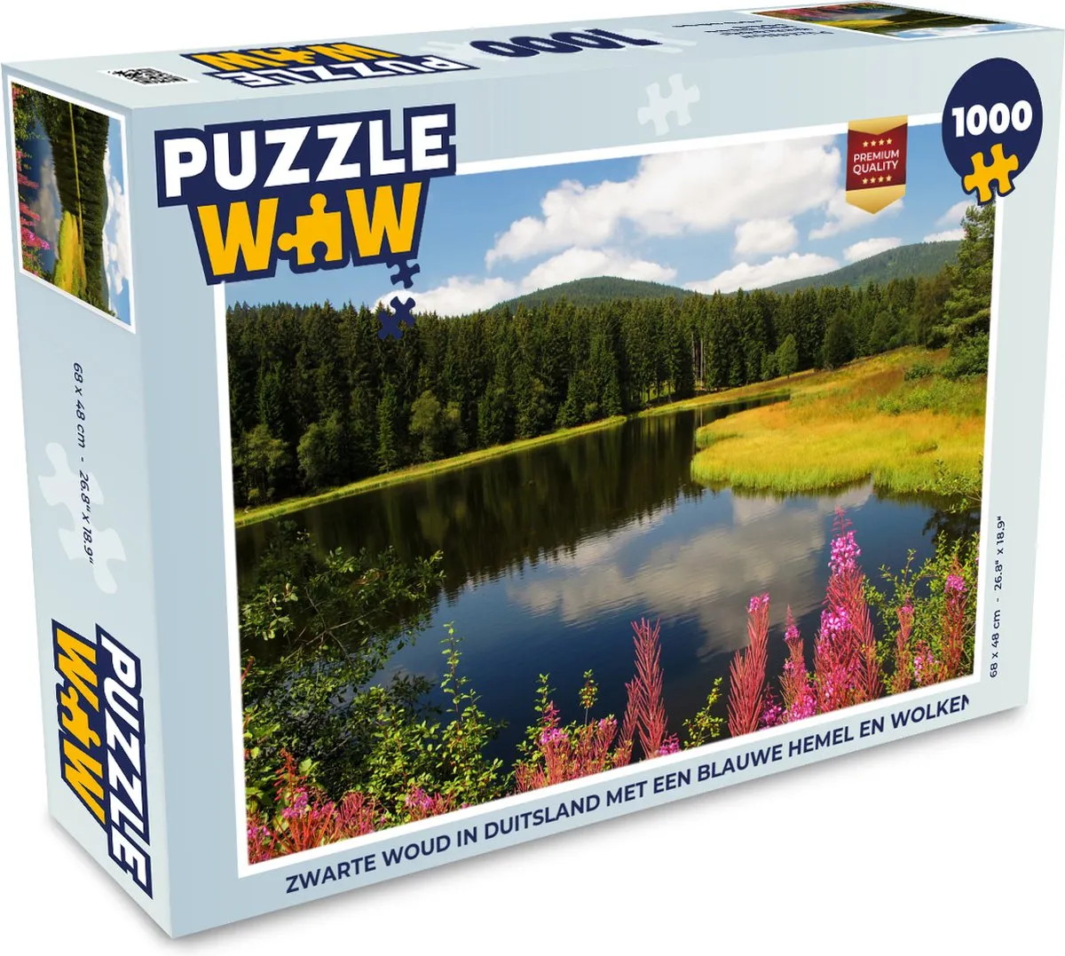 PuzzleWow Legpuzzel 1000 Stuks