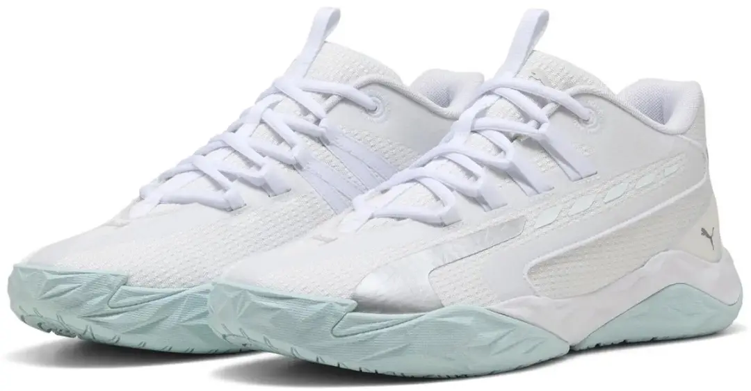 Puma Dagger 2 Basketbalschoenen - 45 - Wit - afbeelding 4 van 6