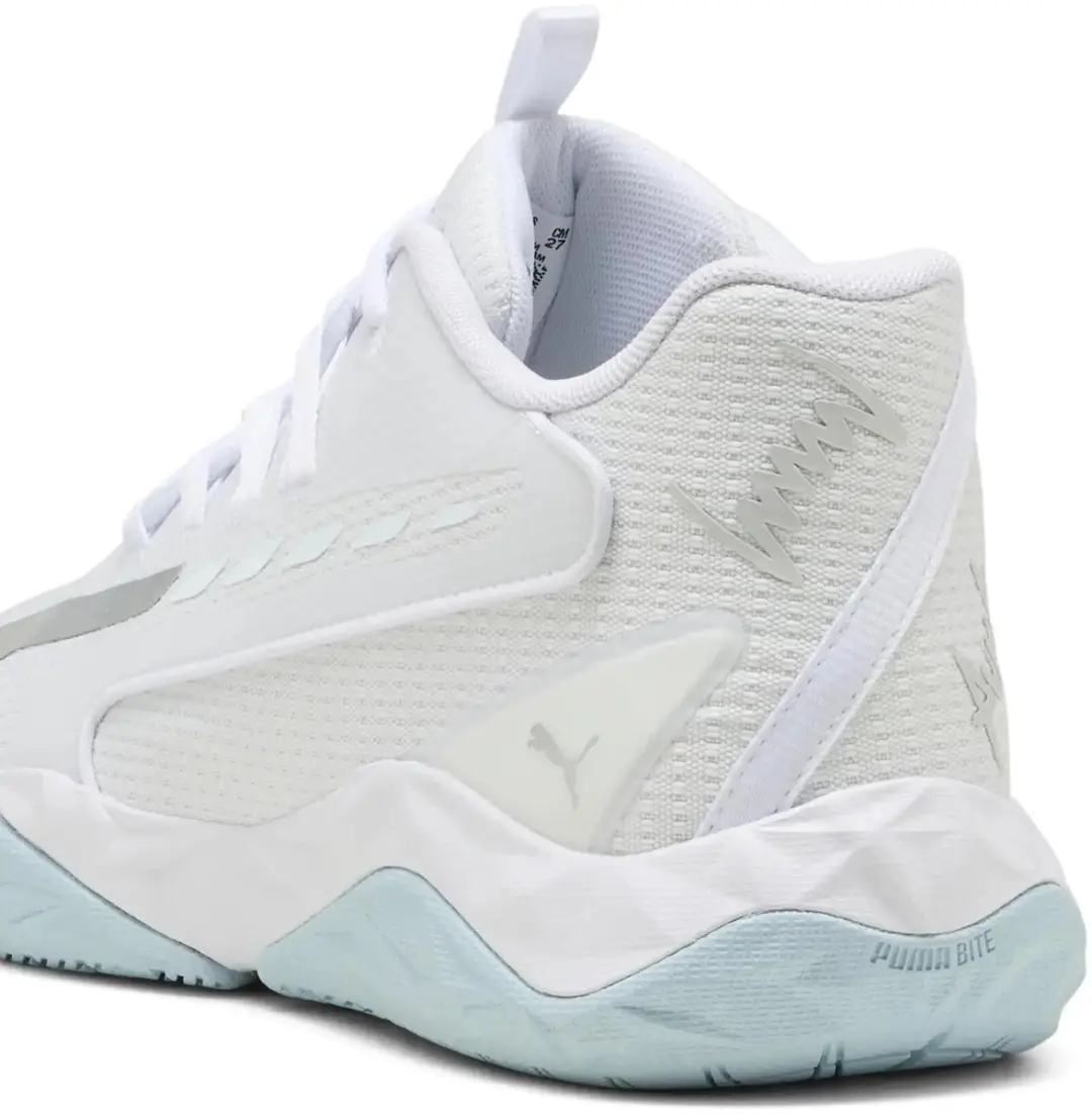 Puma Dagger 2 Basketbalschoenen - 45 - Wit - afbeelding 5 van 6