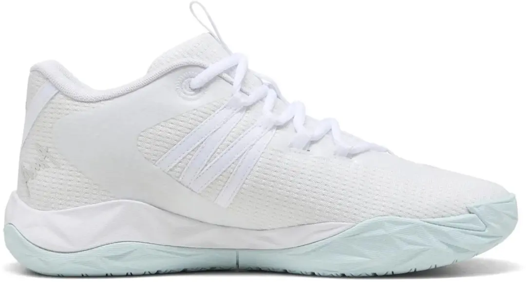 Puma Dagger 2 Basketbalschoenen - 45 - Wit - afbeelding 6 van 6