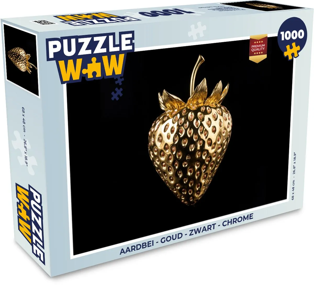 PuzzleWow Aardbei Legpuzzel 1000 Stuks