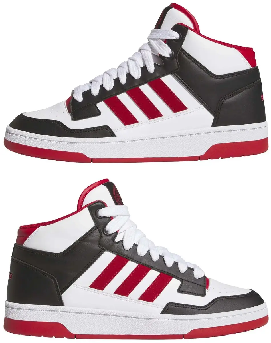 Adidas Rapid Court Mid Basketbalschoenen - Zwart - afbeelding 6 van 6