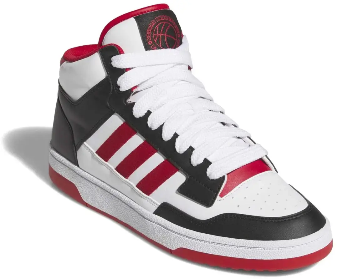Adidas Rapid Court Mid Basketbalschoenen - Zwart - afbeelding 5 van 6