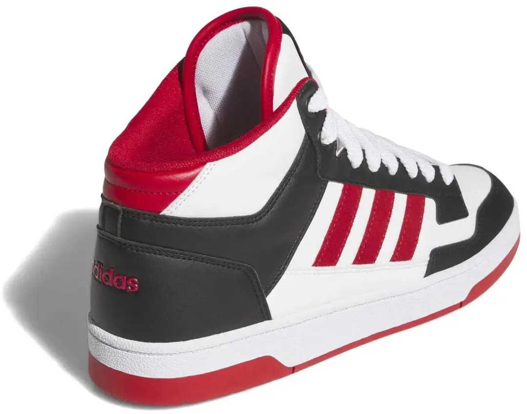 Adidas Rapid Court Mid Basketbalschoenen - Zwart - afbeelding 2 van 6