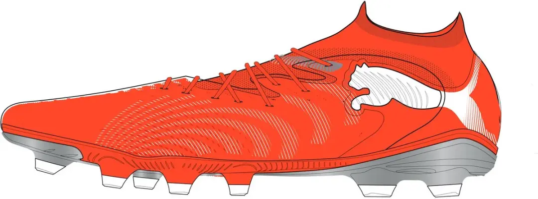 Puma Future 9 Match IT 108907 Sneakers - Maat 41 - Glowing Red/White/Black
