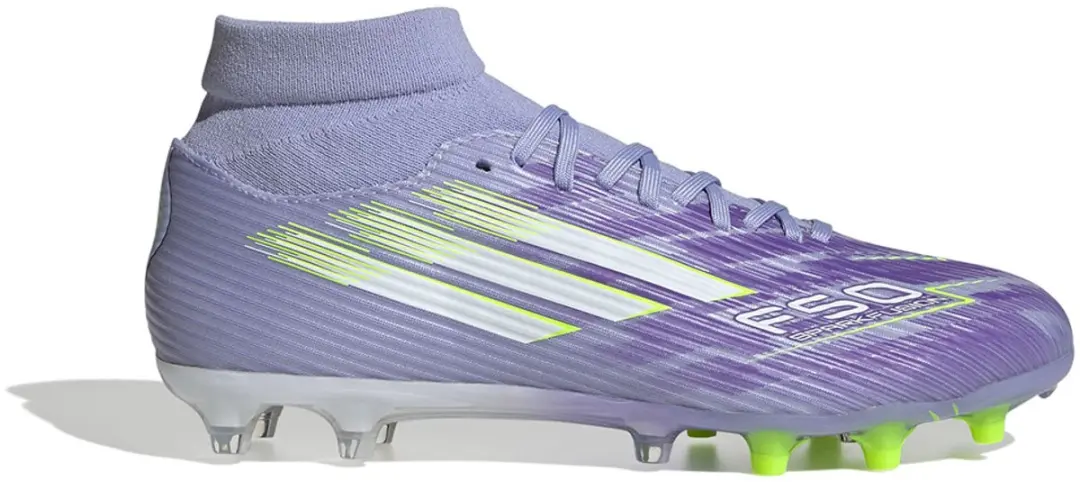 adidas Performance F50 Sparkfusion League Voetbalschoenen - TF - Paars - 42