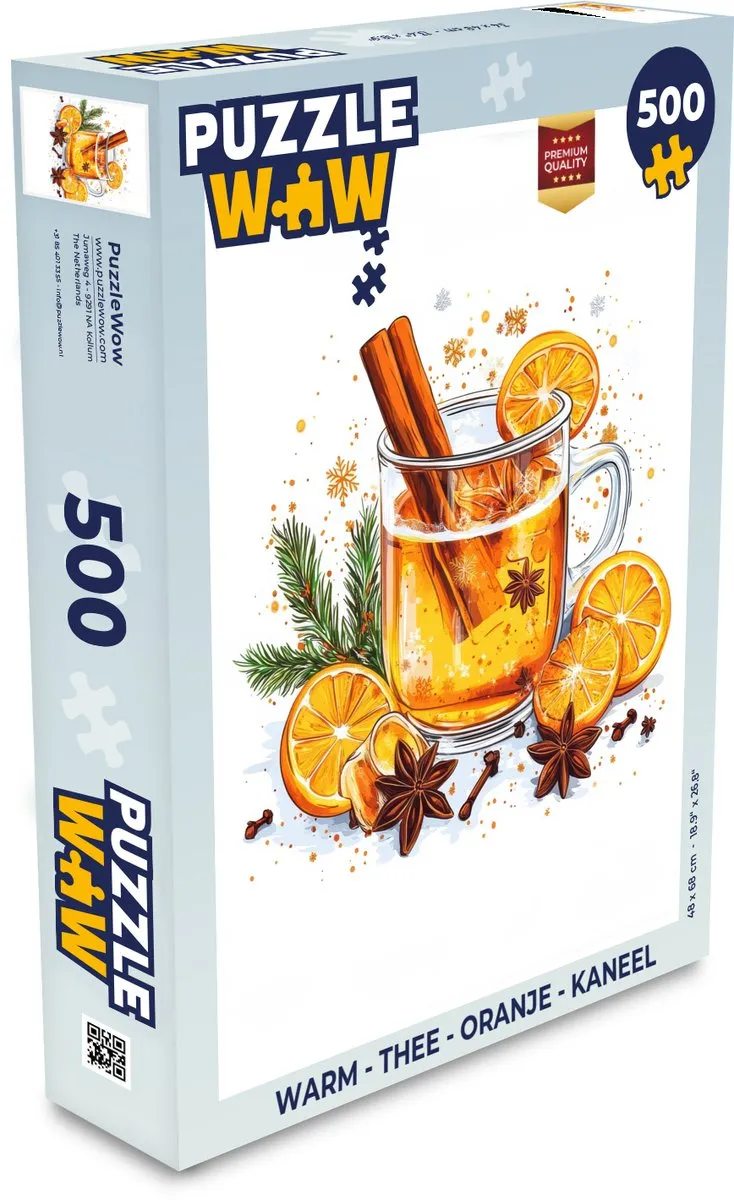 PuzzleWow Legpuzzel 500 Stuks
