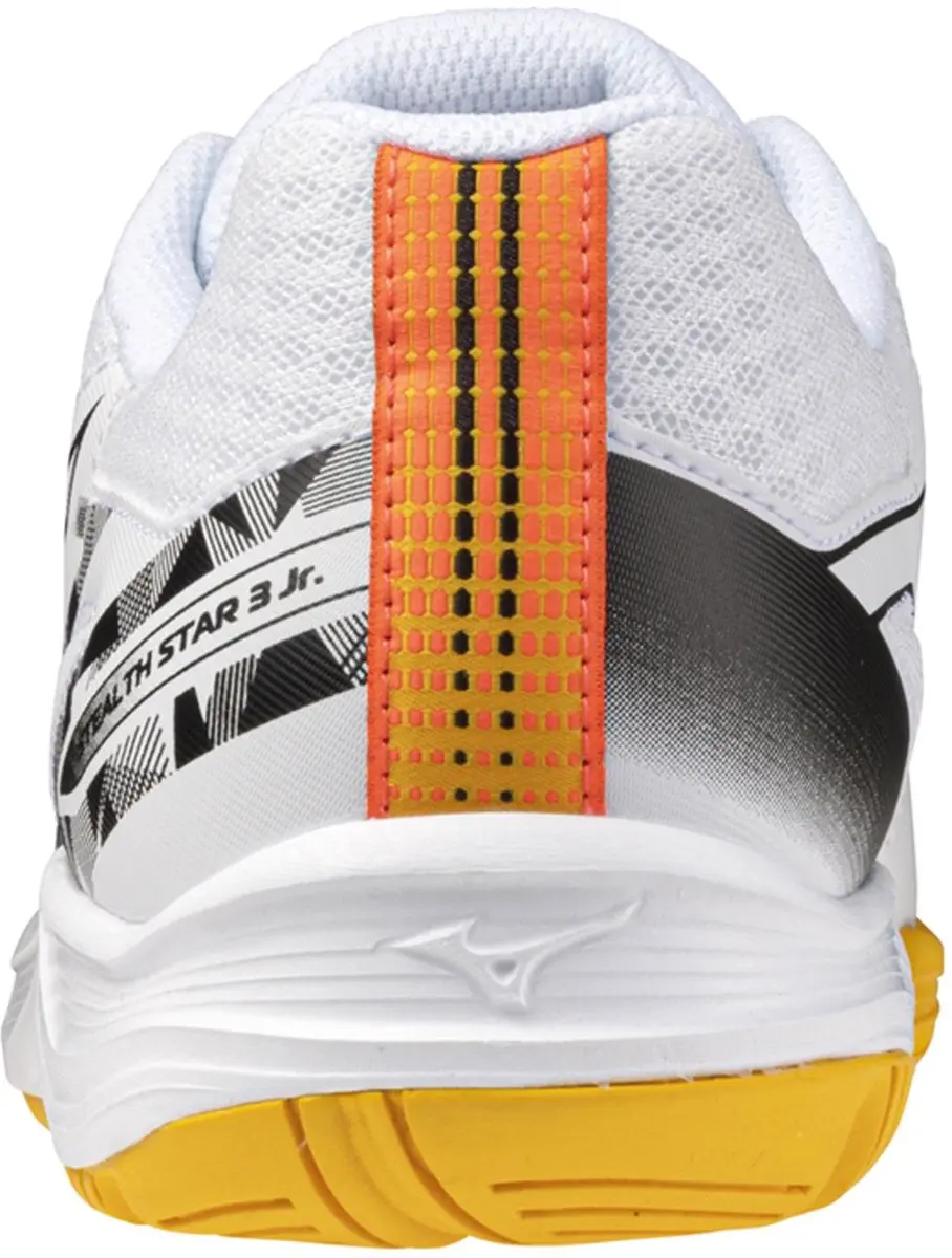 Mizuno Stealth Star 2 Indoorschoenen Junior 36.5 - Wit/Zwart/Grijs - afbeelding 6 van 6
