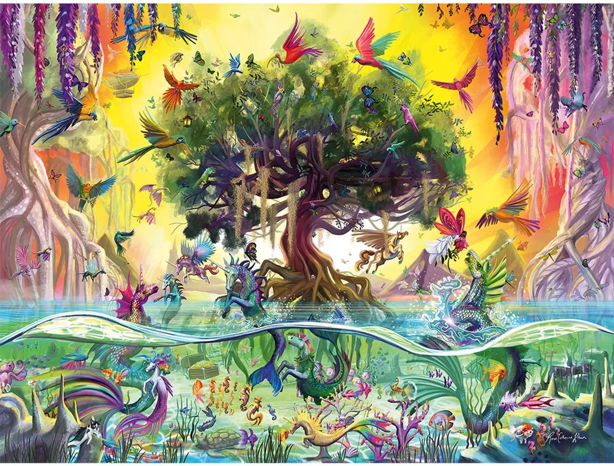 Ravensburger Eenhoorns Puzzel 1500 Stuks - Multicolor