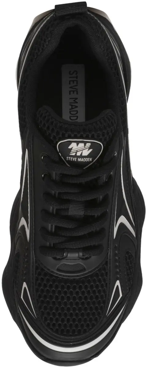 Steve Madden Speedster-E Damestrainers - 37 - Zwart Multi