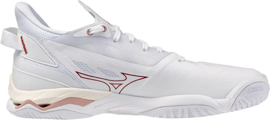 Mizuno Wave Mirage Indoorschoenen 38 - wit/roze elegant - afbeelding 6 van 6