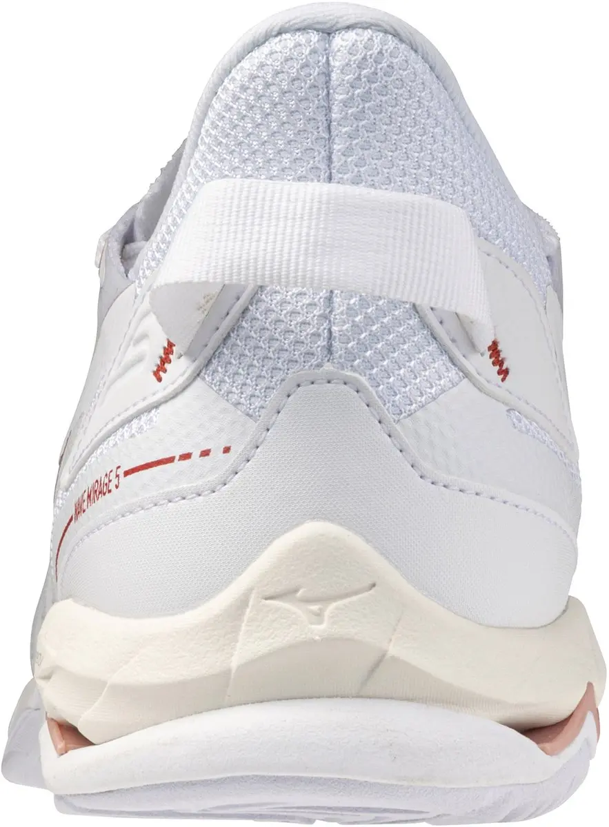 Mizuno Wave Mirage Indoorschoenen 38 - wit/roze elegant
