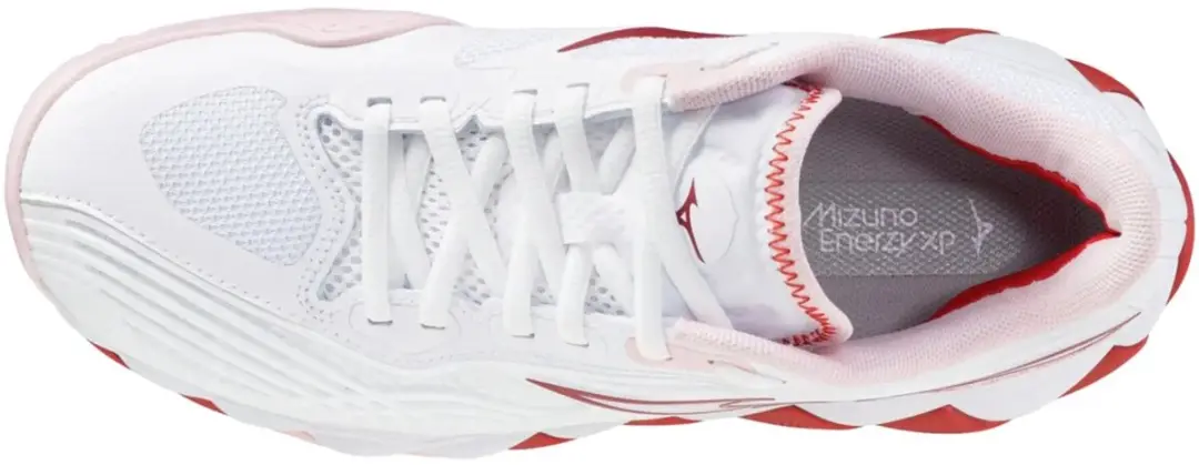 Mizuno Wave Enforce Tour 2 CC Dames Tennisschoenen - 38 - Rood/Wit