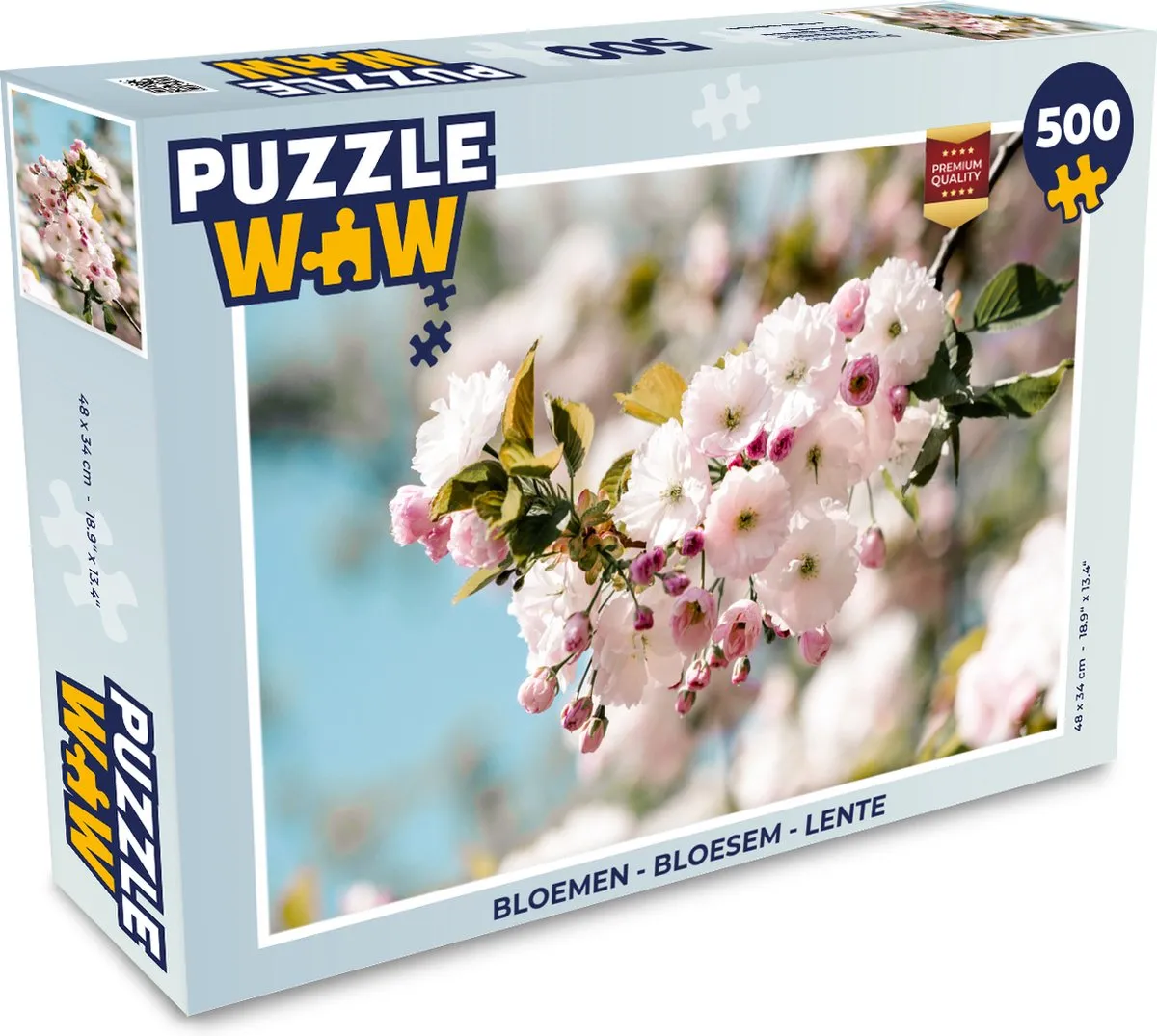 PuzzleWow Bloemen Bloesem Legpuzzel 500 Stuks