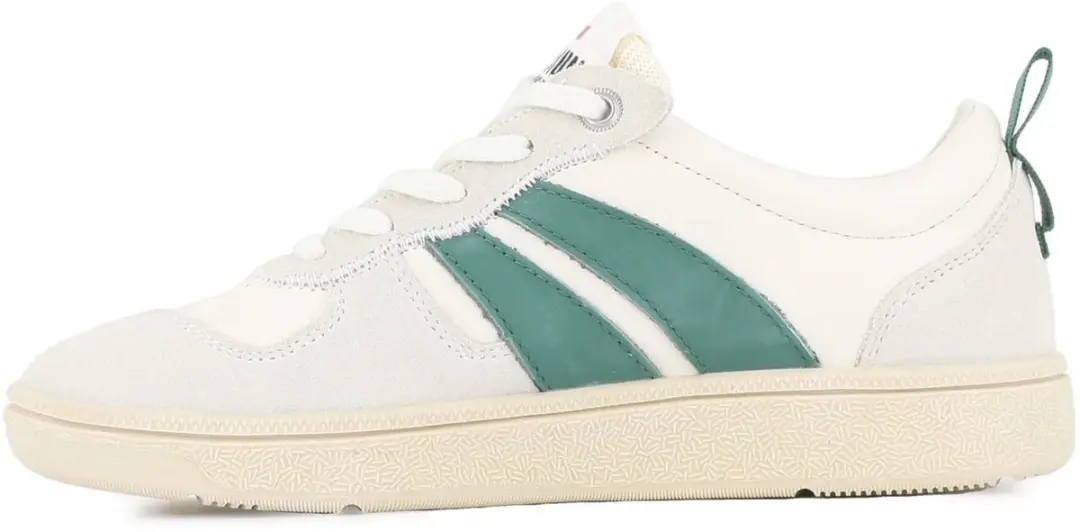 Palladium Pallacup Flame Lth Trainers - Maat 42 - Cream/Foliage Green