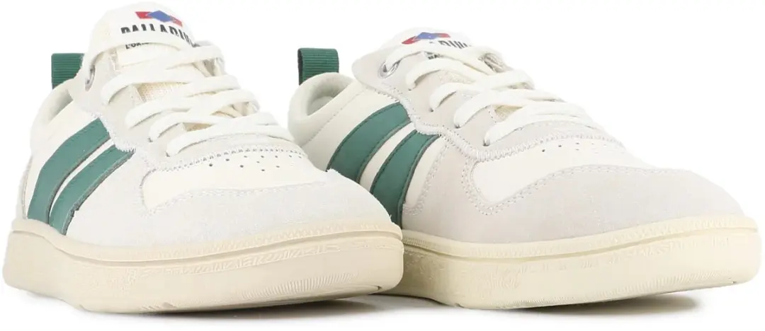 Palladium Pallacup Flame Lth Trainers - Maat 42 - Cream/Foliage Green - afbeelding 6 van 6