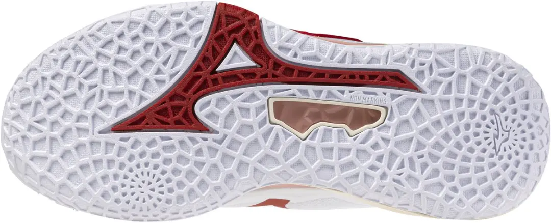 Mizuno Wave Stealth Neo WOS Dames Indoorschoen 37 - Wit - afbeelding 3 van 6