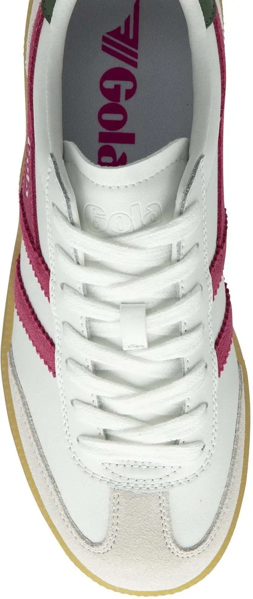 Gola Viper Sportschoenen Vrouwen - 41 - Wit/Fuchsia/Evergroen