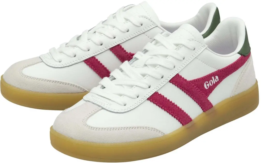 Gola Viper Sportschoenen Vrouwen - 41 - Wit/Fuchsia/Evergroen