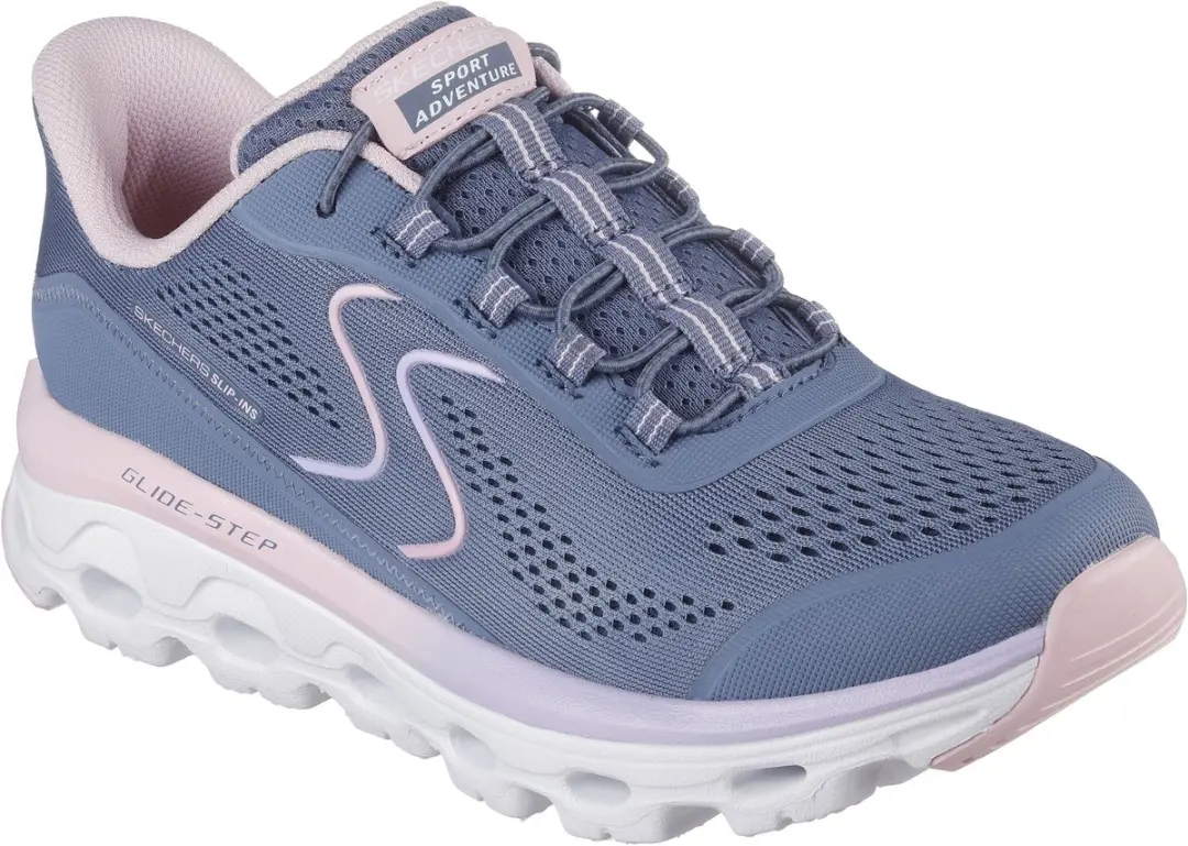 Skechers Glide-Step Sole 180272 Damestrainers - 37 - Blauw - afbeelding 6 van 6