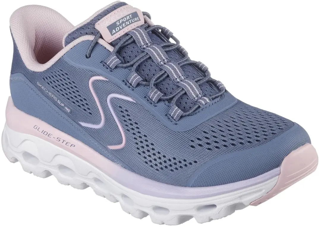 Skechers Glide-Step Sole 180272 Damestrainers - 37 - Blauw