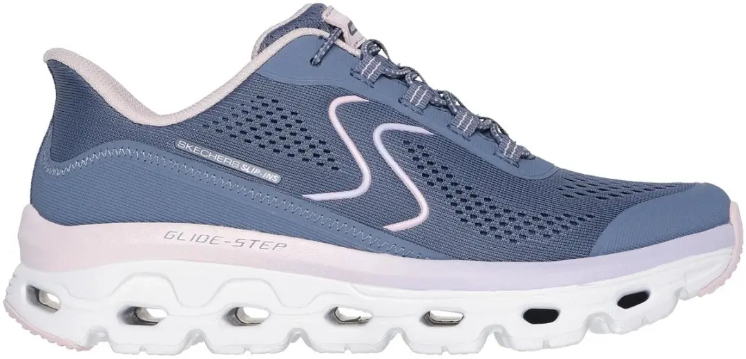 Skechers Glide-Step Sole 180272 Damestrainers - 37 - Blauw
