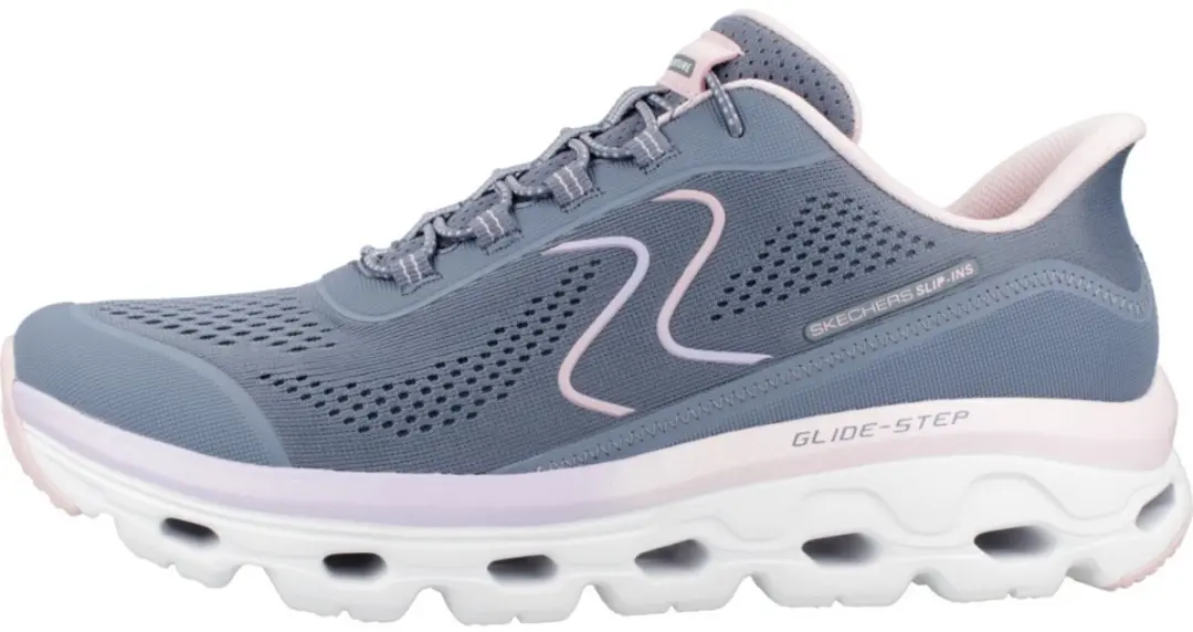 Skechers Glide-Step Sole 180272 Damestrainers - 37 - Blauw