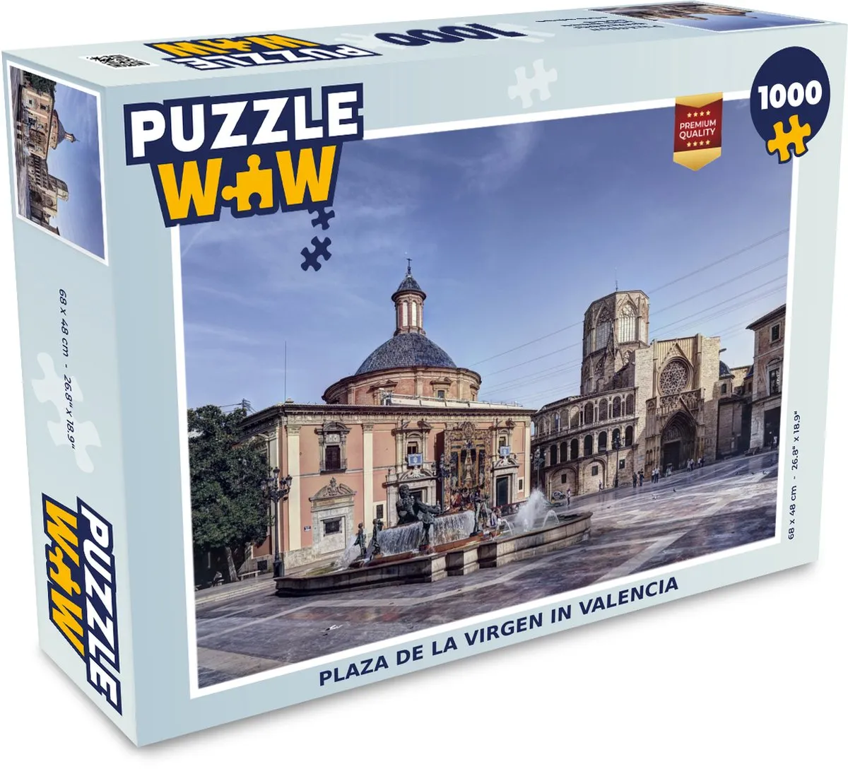 PuzzleWow Valencia Legpuzzel 1000 Stuks