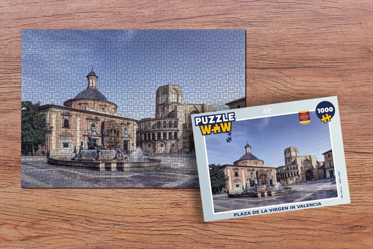PuzzleWow Valencia Legpuzzel 1000 Stuks - Multicolor