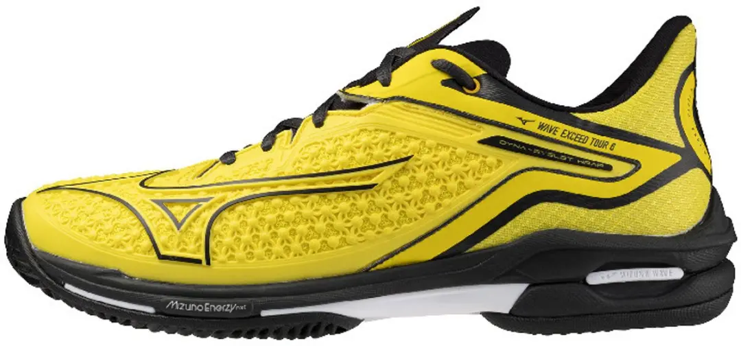 Mizuno Wave Exceed Tour Padel Schoenen 40 - Zwart/Geel